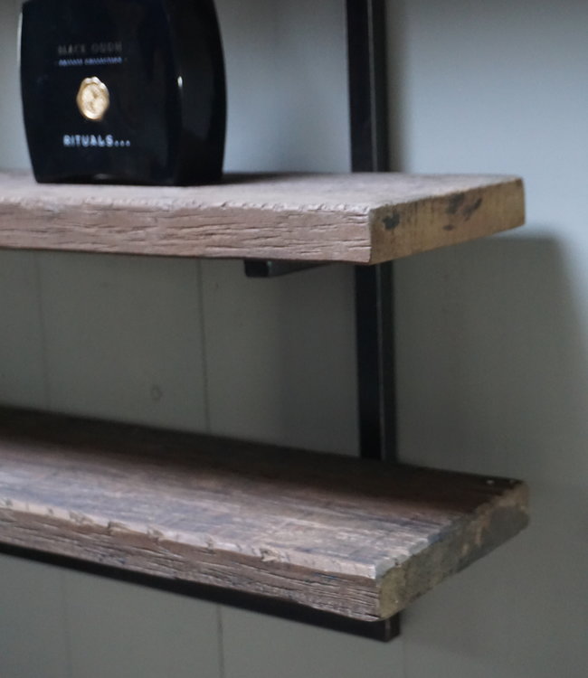 Rene Houtman Wandrek Legplanken Metaal Grey B100xH80 cm