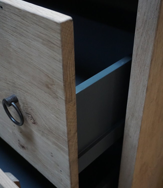 Rene Houtman Willie Badkamermeubel Oud Geschaafd Eikenhout