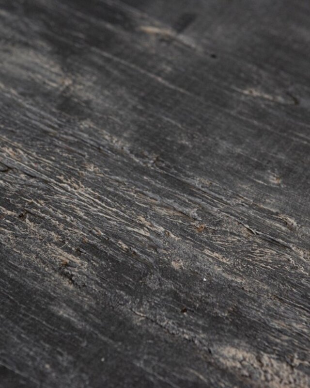 Be-Uniq Massieve Salontafel | Rustic Black | H35 x B120 x D55 cm