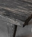 Be-Uniq Massieve Salontafel | Rustic Black | H35 x B120 x D55 cm