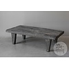 Massieve Salontafel | Rustic Black | H35 x B120 x D55 cm