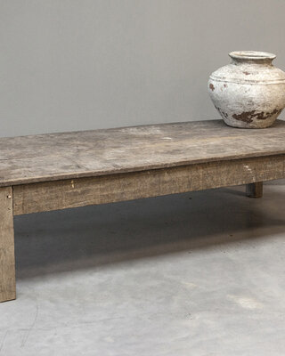 Be-Uniq Origineel Oude Javaanse Tafel | Indonesië | H45 x B175 x D79 cm