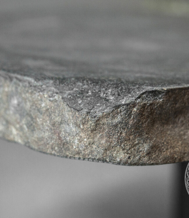 Be-Uniq Set/2 Bijzettafels | Riverstone | H46 x B45 cm