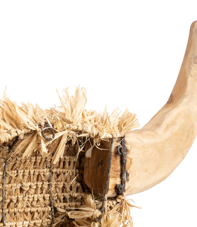 Bazar Bizar De Raffia Toro - Natural