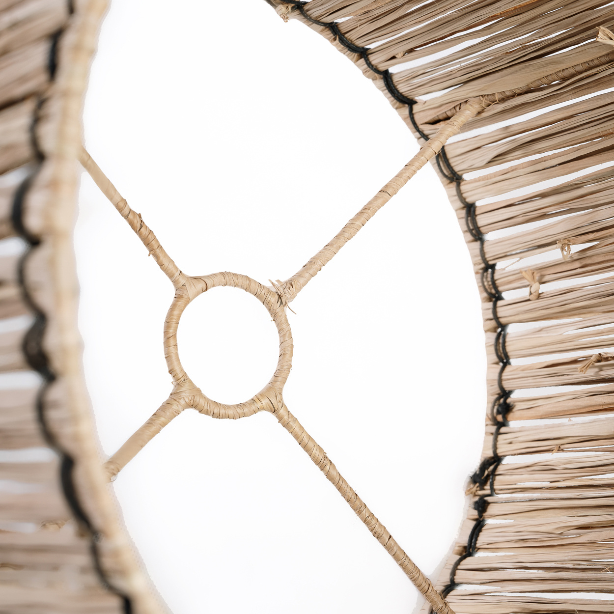 Bazar Bizar De Skiathos Tafellamp - Naturel Zwart | H51 cm