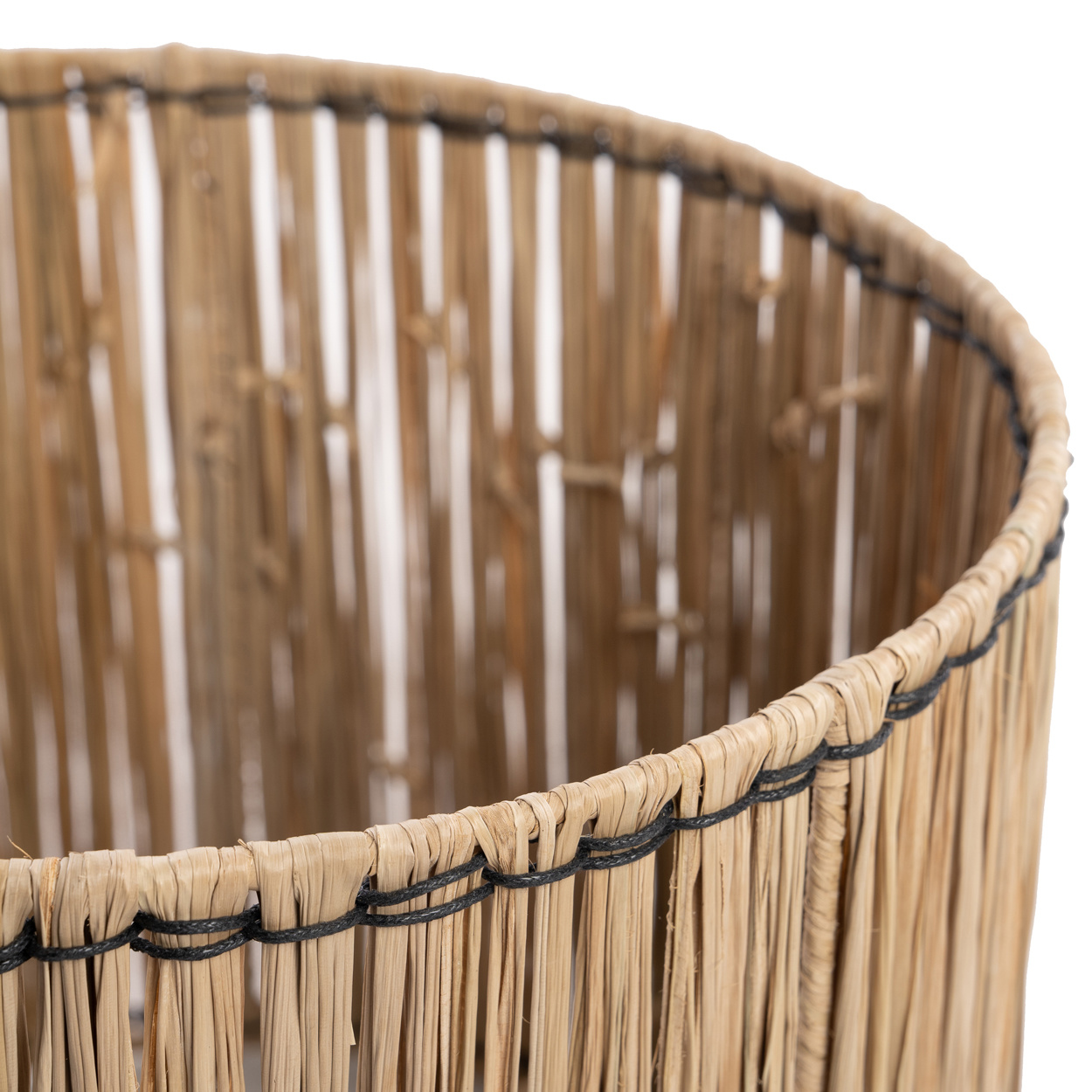Bazar Bizar De Skiathos Tafellamp - Naturel Zwart | H51 cm
