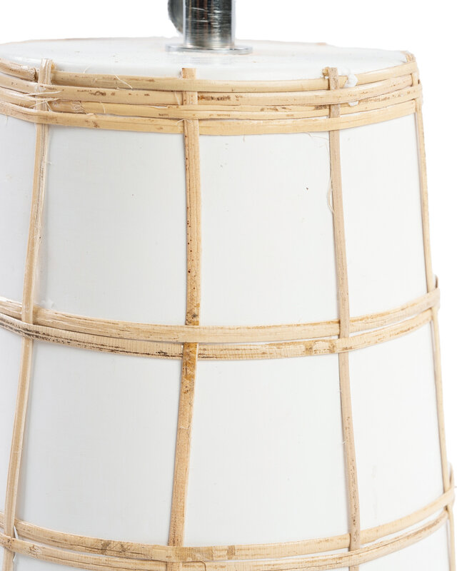 Bazar Bizar De Skiathos Tafellamp - Naturel Wit | H51 cm