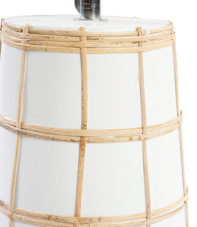 Bazar Bizar De Skiathos Tafellamp - Naturel Wit | H51 cm