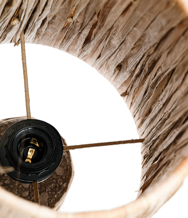 Bazar Bizar De Skiathos Tafellamp - Naturel Wit | H51 cm