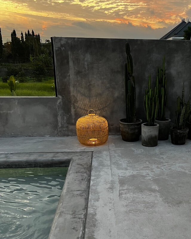 Bazar Bizar De Batu Bolong Hanglamp - Naturel - L