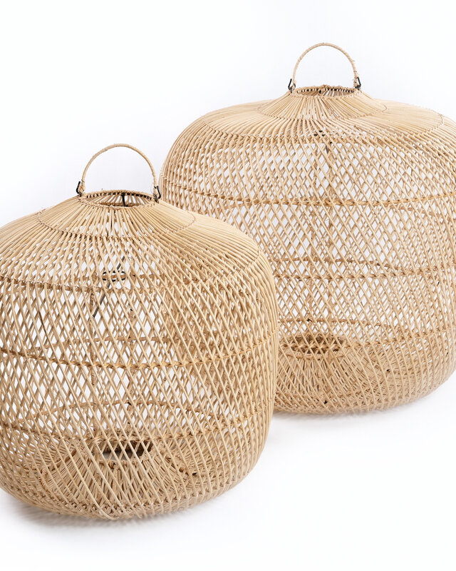 Bazar Bizar De Batu Bolong Hanglamp - Naturel - L