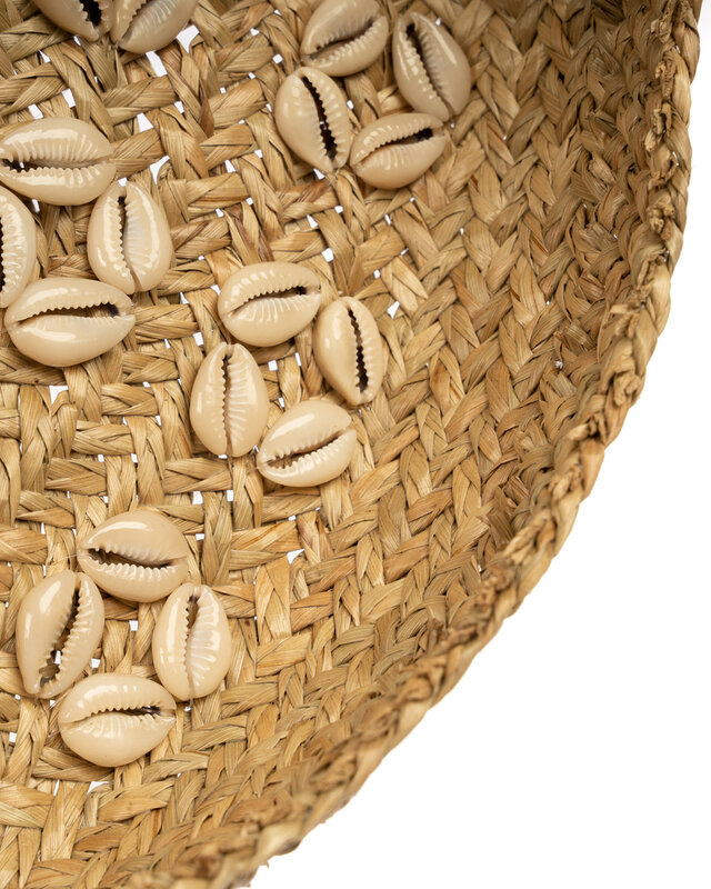 Bazar Bizar De Caribe Shell Plaat - Naturel Wit - M