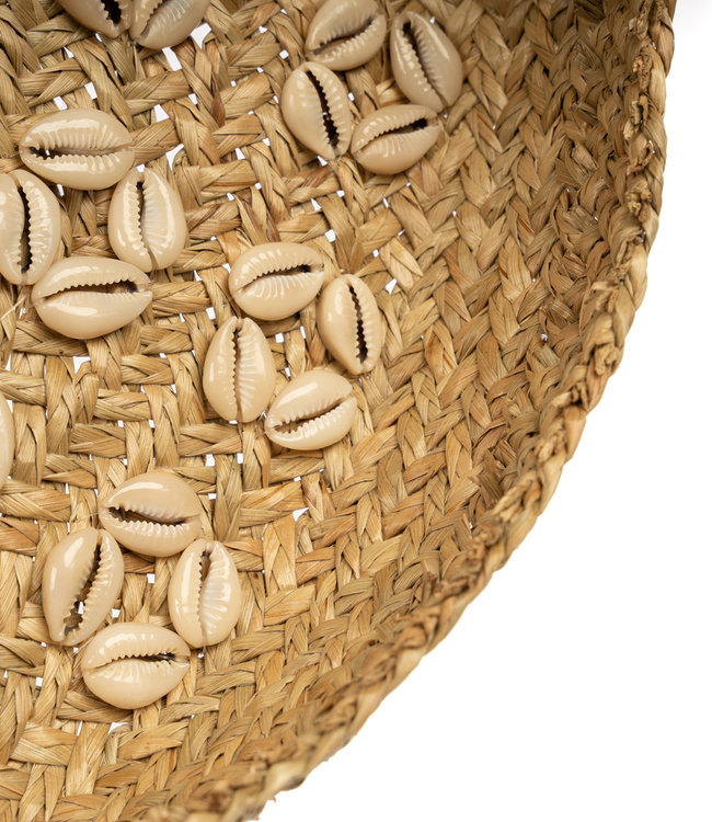 Bazar Bizar De Caribe Shell Plaat - Naturel Wit - M