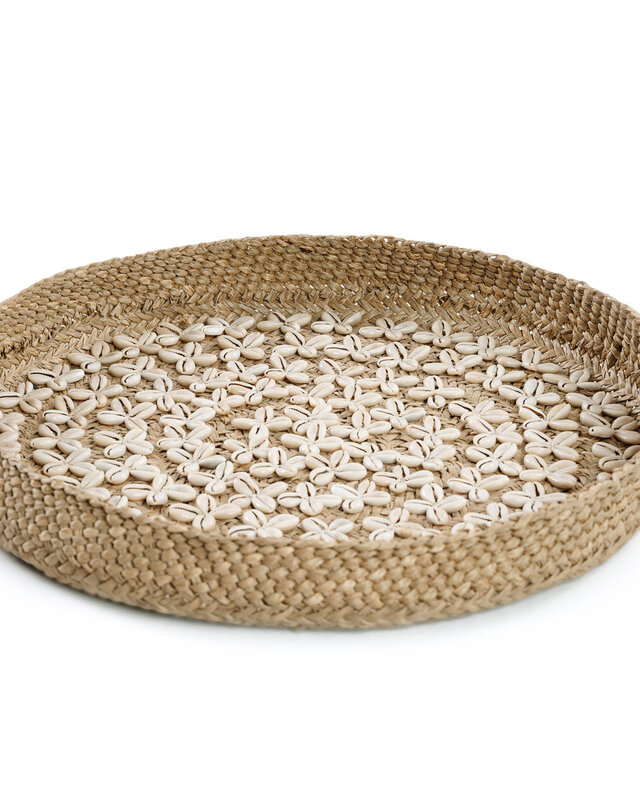 Bazar Bizar De Costa Shell Plaat - Naturel Wit - M