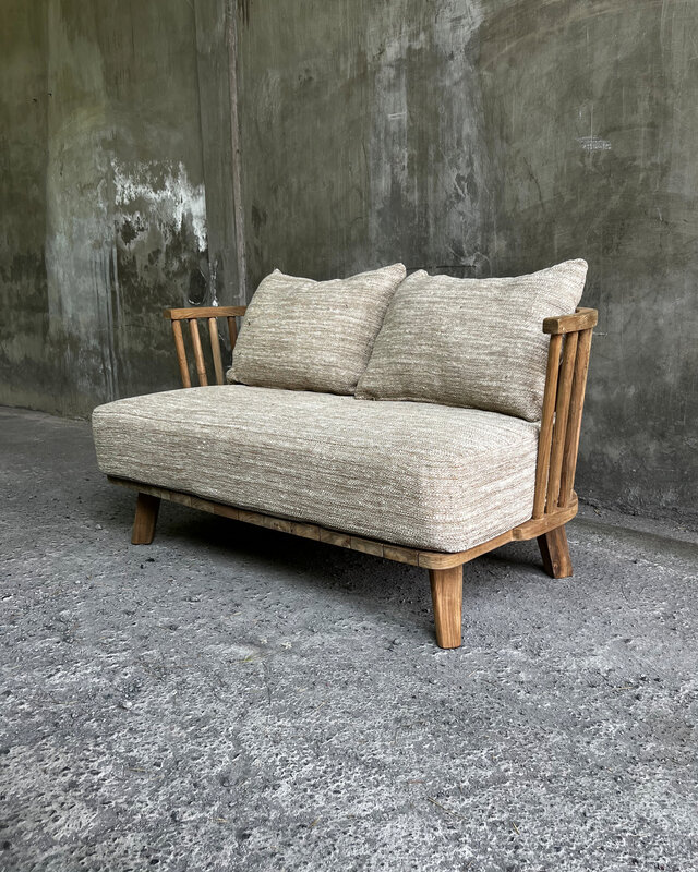 Bazar Bizar De Malawi Tweezitter Bank - Naturel Beige