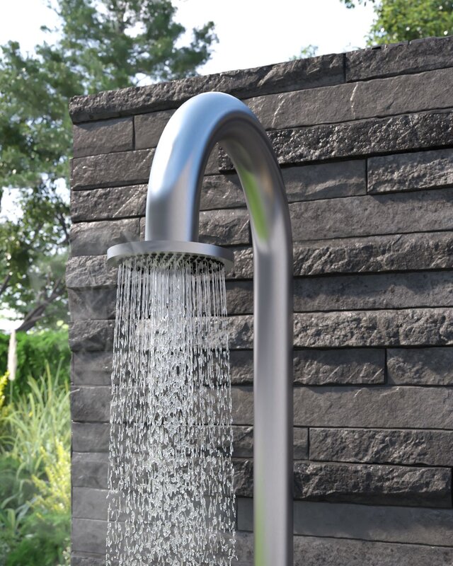 JEE-O Original Vrijstaande Douche 02 | Met eengreep-mengkraan en Handdouche| H230 cm
