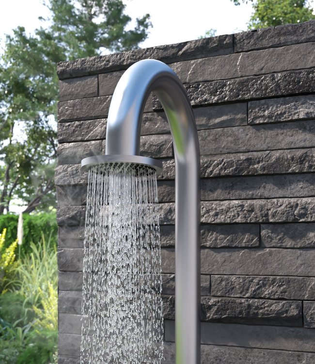 JEE-O Original Vrijstaande Douche 02 | Met eengreep-mengkraan en Handdouche| H230 cm