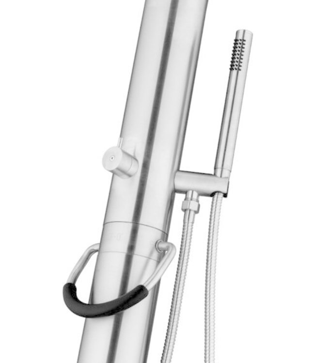 JEE-O Fatline Vrijstaande Douche 02 | Met Eengreep-mengkraan en Handdouche | H230 cm