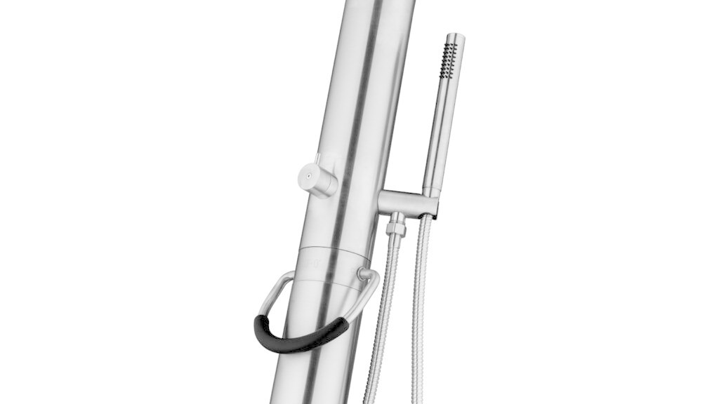 JEE-O Fatline Vrijstaande Douche 02 | Met Eengreep-mengkraan en Handdouche | H230 cm