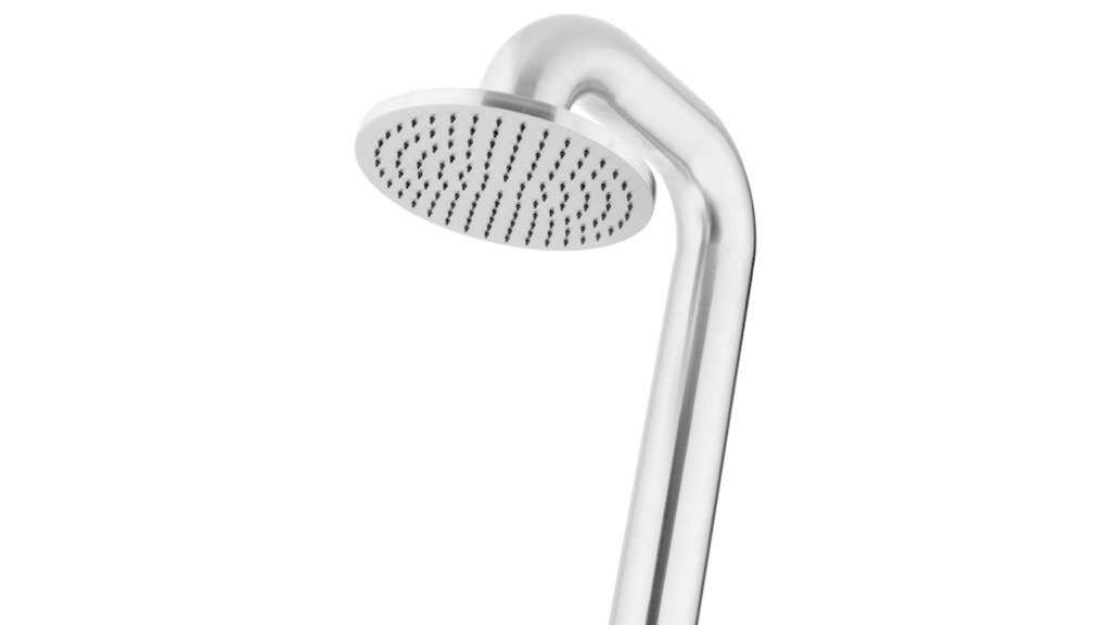 JEE-O Fatline Vrijstaande Douche Push | Met Eco Drukknop | H229,8 cm