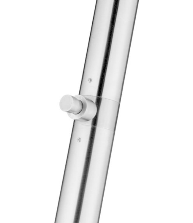 JEE-O Fatline Vrijstaande Douche Push | Met Eco Drukknop | H229,8 cm