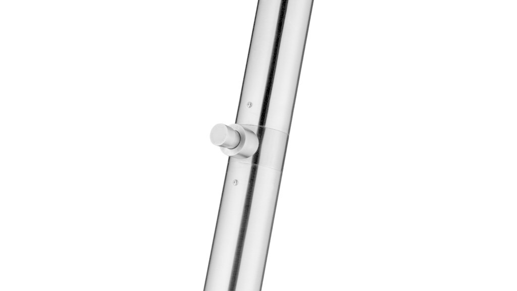JEE-O Fatline Vrijstaande Douche Push | Met Eco Drukknop | H229,8 cm