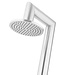 JEE-O Fatline Vrijstaande Douche 04 | Met Mengkraan en Progressieve Cartridge |  H230,5 cm