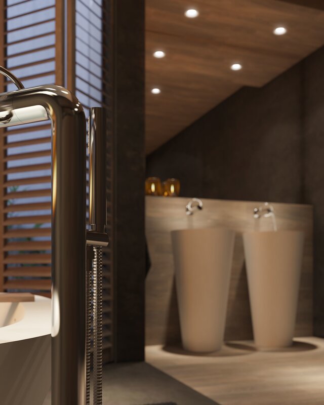 JEE-O Pure Badvuller Met Handdouche - Chroom