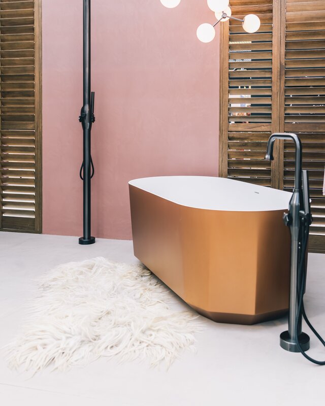 JEE-O BLOOM Douche 02 | Vrijstaand met Handdouche | Gun Metal