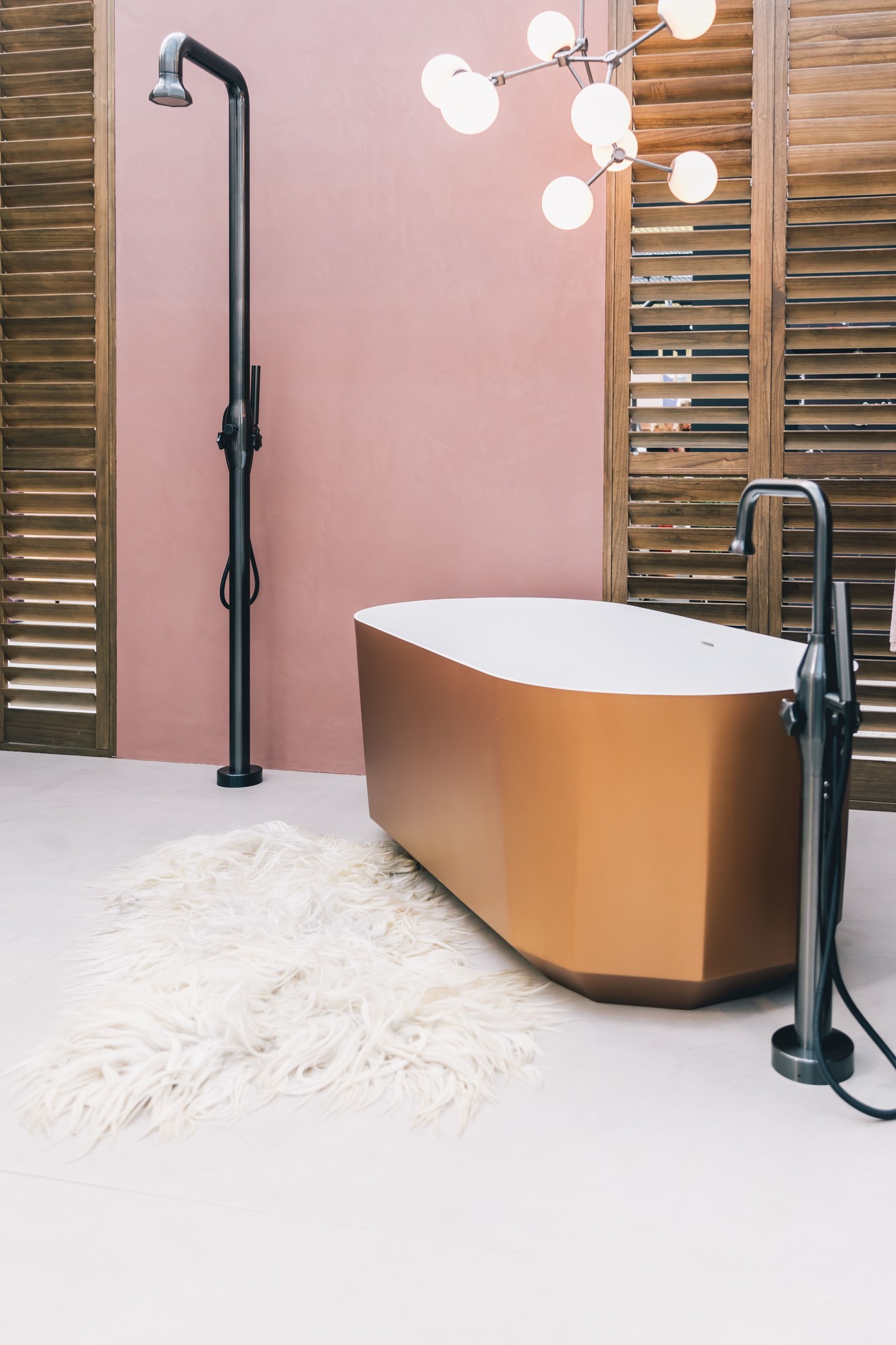 JEE-O BLOOM Douche 02 | Vrijstaand met Handdouche | Gun Metal