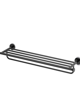 JEE-O Bloom Handdoekrek | Gun Metal | L81 cm