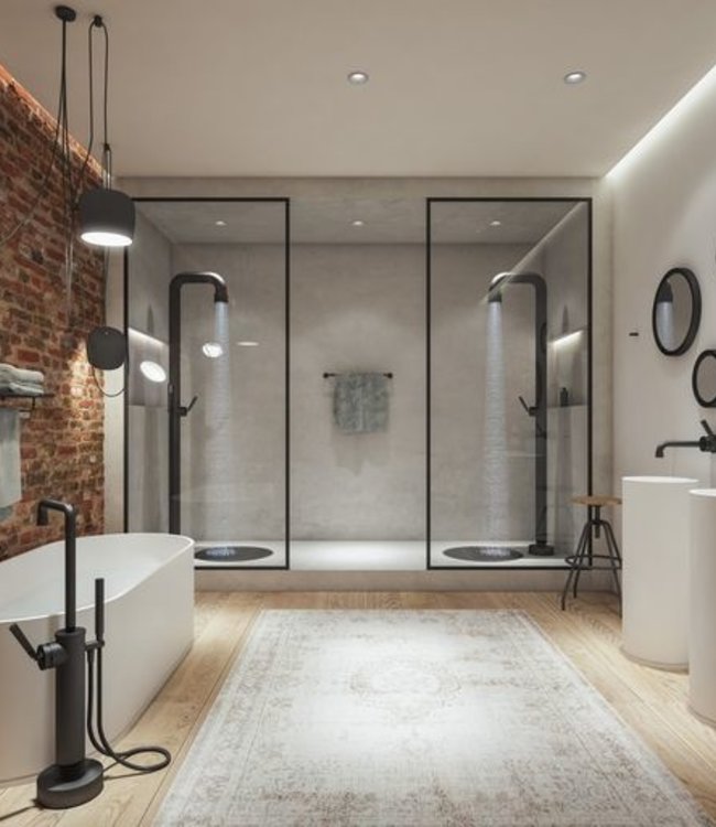 JEE-O SOHO Vrijstaande Badkraan | Met Eengreep-mengkraan en Handdouche