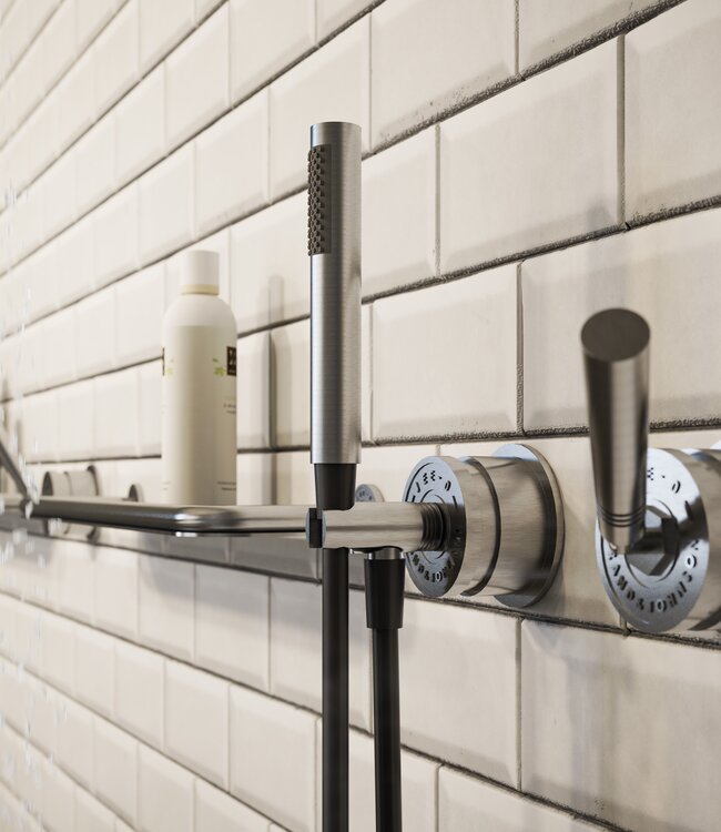 JEE-O SOHO Wand Handdouche | Met Geïntegreerde Houder | Twee kleuren