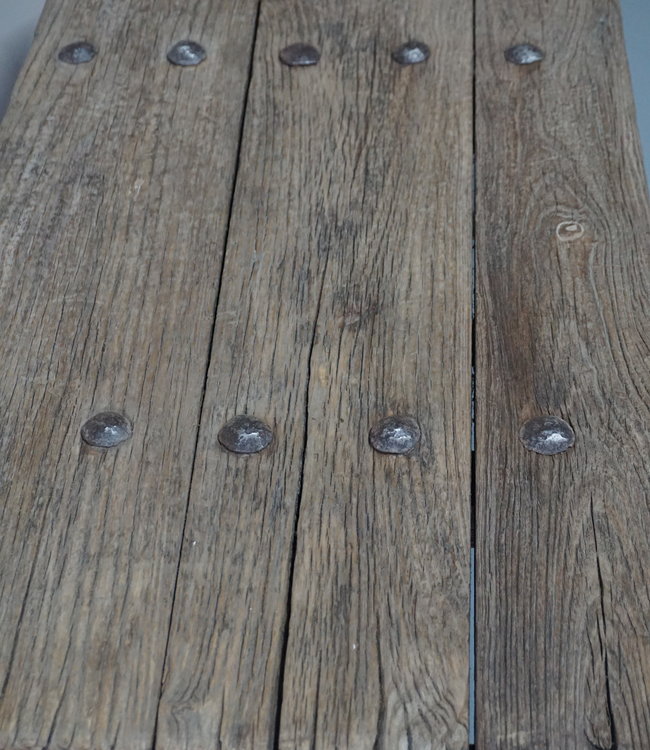 Rene Houtman Salontafel Oud Houten Deur India L95,5xB54xH38