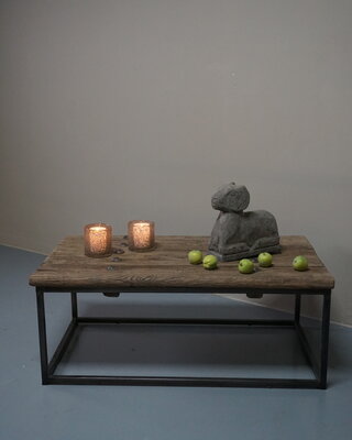 Rene Houtman Salontafel Oud Houten Deur India L95,5xB54xH38