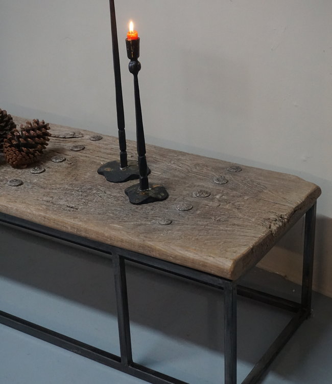 Rene Houtman Salontafel Oud Houten Deur India L164,5 x B44 x H38,5