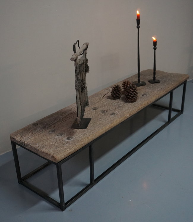 Rene Houtman Salontafel Oud Houten Deur India L164,5 x B44 x H38,5