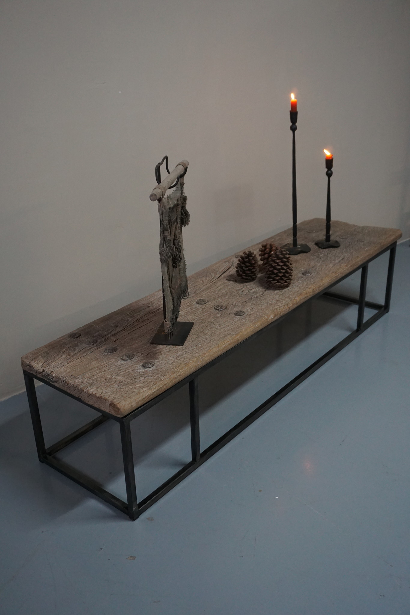 Rene Houtman Salontafel Oud Houten Deur India L164,5 x B44 x H38,5