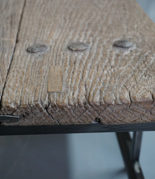 Rene Houtman Salontafel Oud Houten Deur India L164,5 x B44 x H38,5