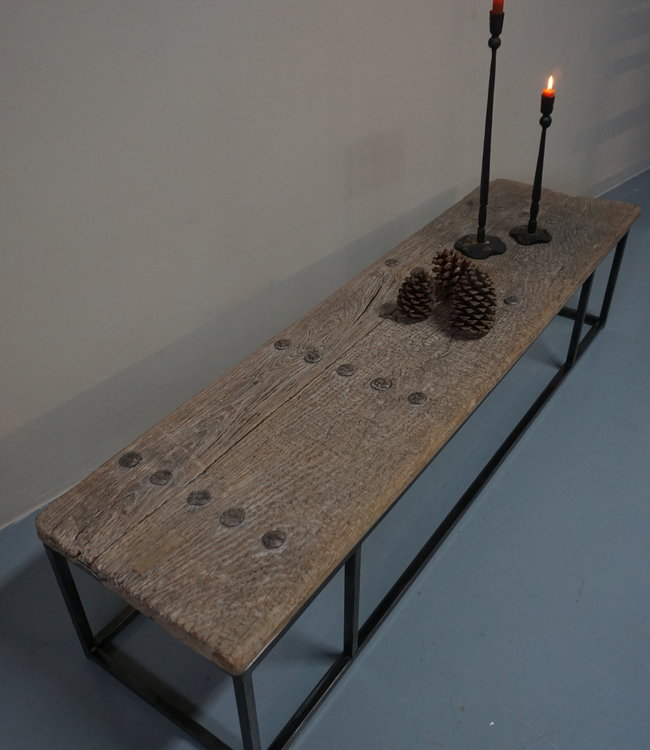 Rene Houtman Salontafel Oud Houten Deur India L164,5 x B44 x H38,5