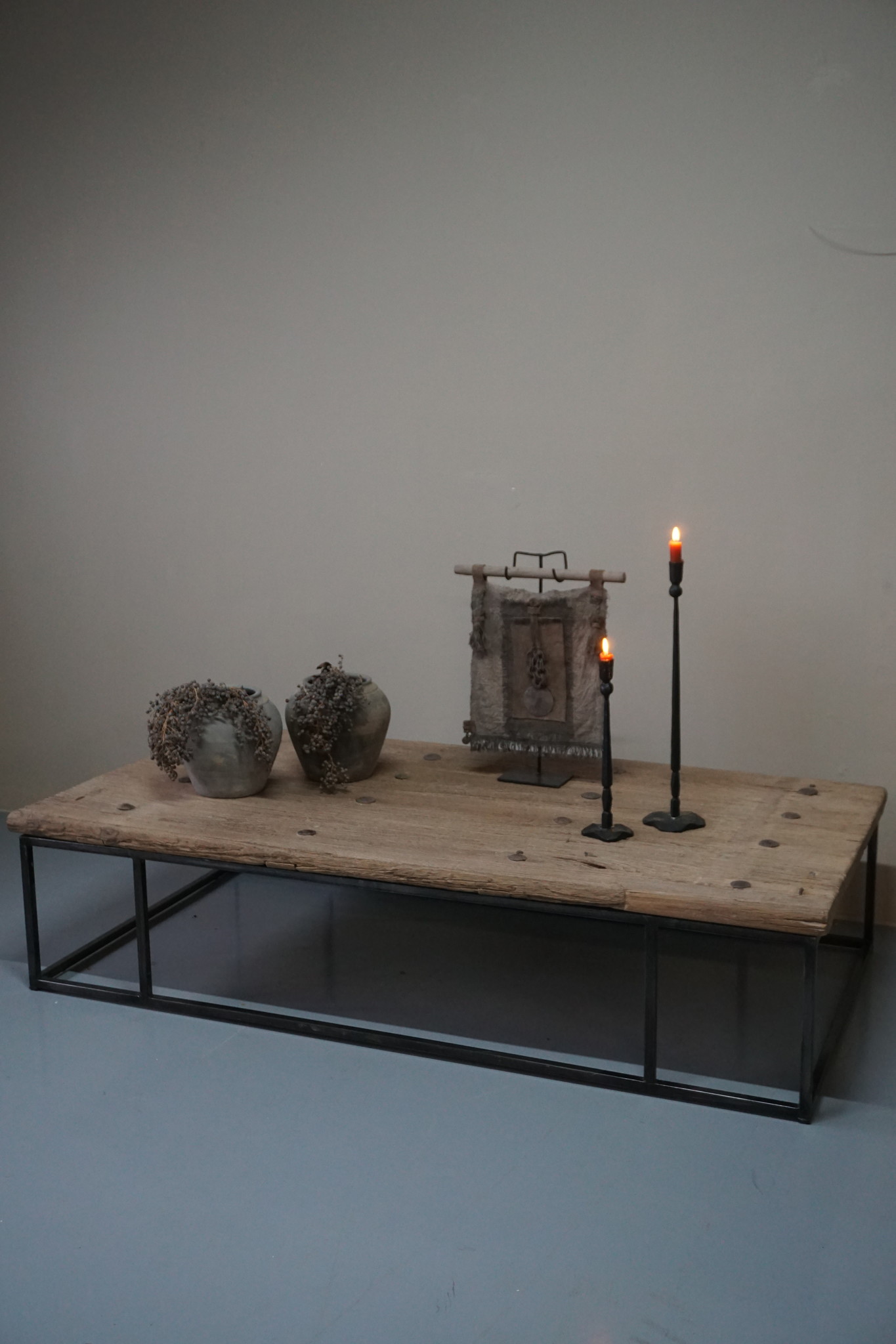 Rene Houtman Salontafel Oud Houten Deur India L171 x B88 x H40