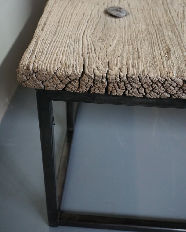 Rene Houtman Salontafel Oud Houten Deur India L171 x B88 x H40
