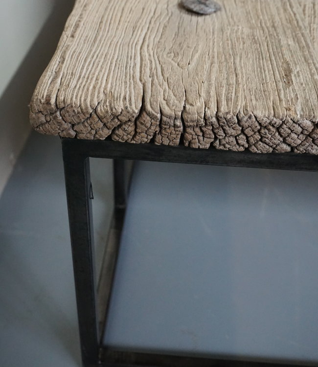 Rene Houtman Salontafel Oud Houten Deur India L171 x B88 x H40