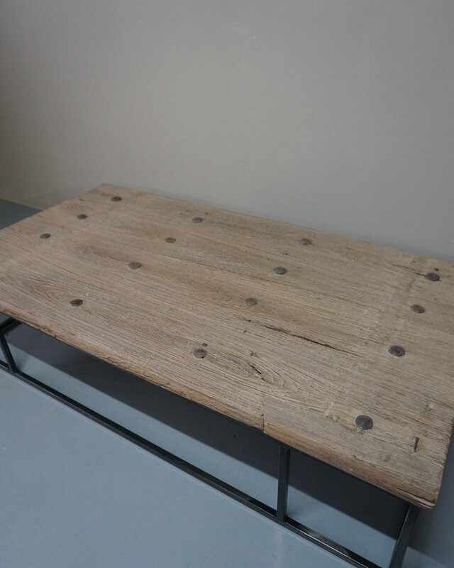 Rene Houtman Salontafel Oud Houten Deur India L171 x B88 x H40