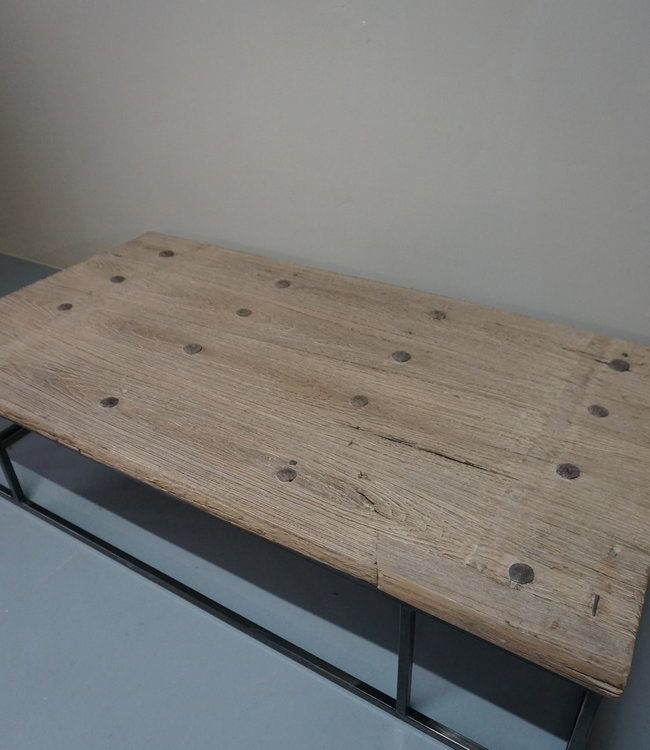 Rene Houtman Salontafel Oud Houten Deur India L171 x B88 x H40