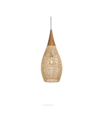 D-Bodhi Bright Horn hanglamp Naturel 27x27x67,5 Cm