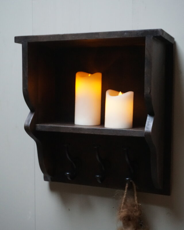 Brynxz Wandrek Hout Donker Gelakt L40xD18xH44