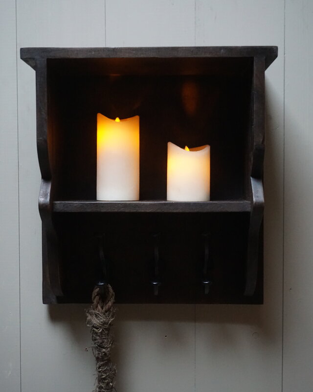 Brynxz Wandrek Hout Donker Gelakt L40xD18xH44