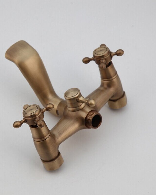Rene Houtman Nostalgische Opbouw Douche-set - Brons
