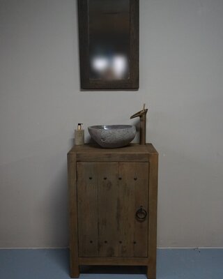 Rene Houtman Coby Badkamermeubel Grey - L90xB60xD40 Cm